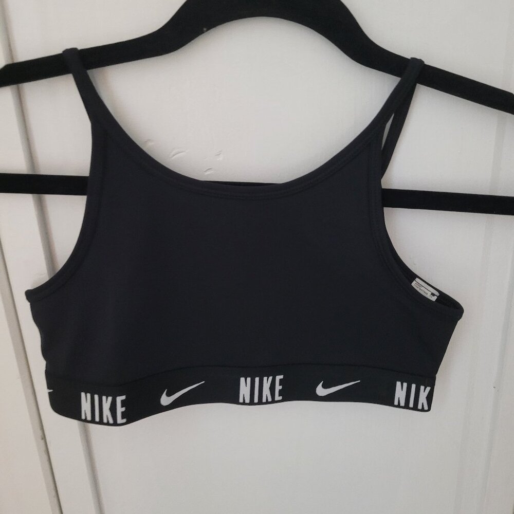 Nike Sports Bra Kids Cropped Tank Top Size M